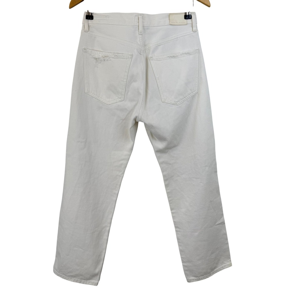 Citizens of Humanity Emery High Rise Relaxed Crop MOONSTONE Distressed Jeans 25 - Picture 8 of 15